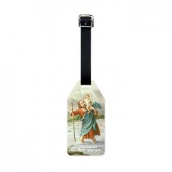  ST. CHRISTOPHER FLEXIBLE POLY LUGGAGE TAG (3 PC) 